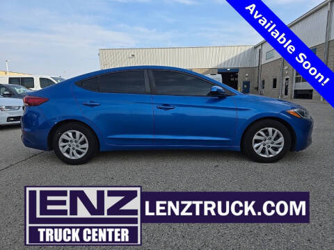 2017 Hyundai Elantra for sale at LENZ TRUCK CENTER in Fond Du Lac WI