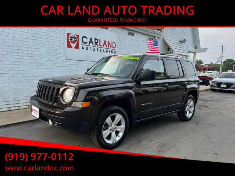 2014 Jeep Patriot for sale at CAR LAND  AUTO TRADING in Raleigh NC