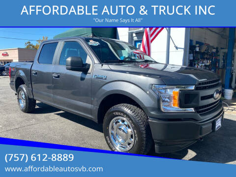 2020 Ford F-150 for sale at AFFORDABLE AUTO & TRUCK INC in Virginia Beach VA