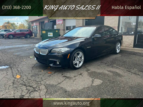 2015 BMW 5 Series for sale at KING AUTO SALES  II in Detroit MI