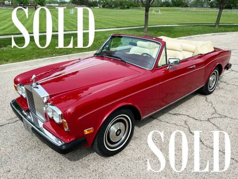 1982 Rolls-Royce Corniche for sale at Park Ward Motors Museum in Crystal Lake IL