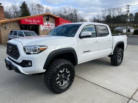 2021 Toyota Tacoma for sale at Twin Rocks Auto Sales LLC in Uniontown PA