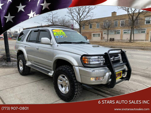 2001 Toyota 4Runner for sale at 6 STARS AUTO SALES INC in Chicago IL