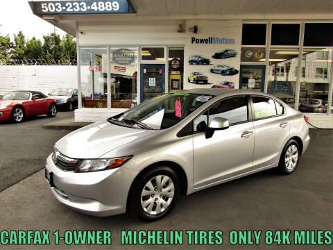 2012 Honda Civic for sale at Powell Motors Inc in Portland OR