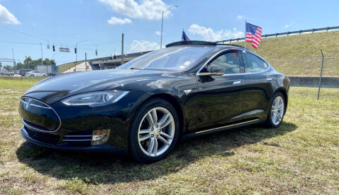 2015 Tesla Model S for sale at Cars N Trucks in Hollywood FL