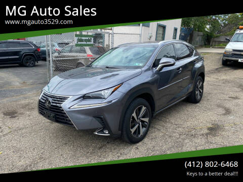 2019 Lexus NX 300 for sale at MG Auto Sales in Pittsburgh PA