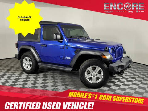 2019 Jeep Wrangler for sale at PHIL SMITH AUTOMOTIVE GROUP - Encore Chrysler Dodge Jeep Ram in Mobile AL