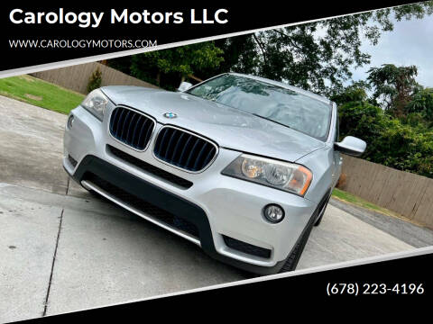 2013 BMW X3 for sale at Carology Motors LLC in Marietta GA