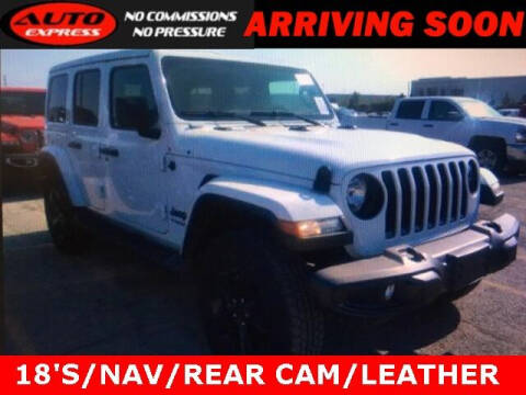 2021 Jeep Wrangler Unlimited for sale at Auto Express in Lafayette IN