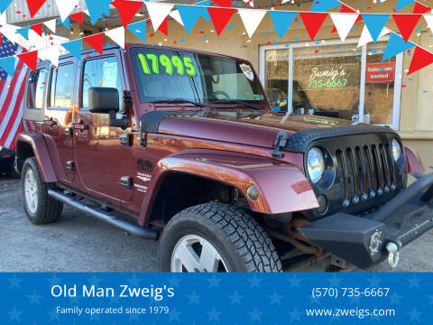 2008 Jeep Wrangler Unlimited for sale at Old Man Zweig's in Plymouth PA