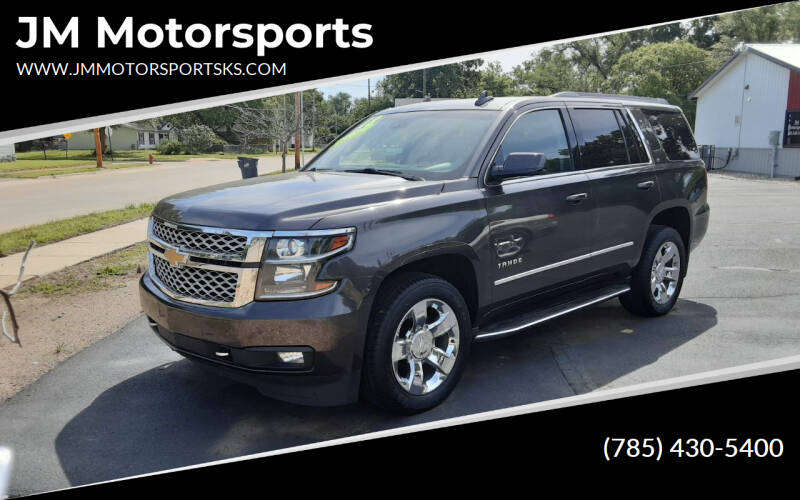 2018 Chevrolet Tahoe for sale at JM Motorsports in Topeka KS