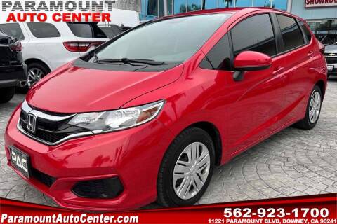 2020 Honda Fit for sale at PARAMOUNT AUTO CENTER in Downey CA