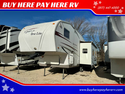 2010 Forest River Rockwood 8281SS for sale at BUY HERE PAY HERE RV in Burleson TX