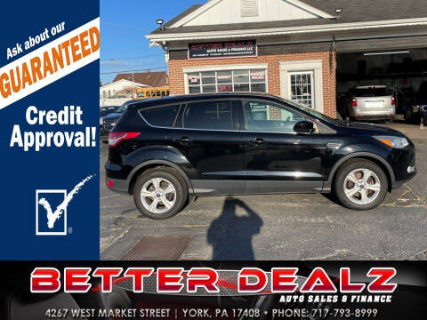 2016 Ford Escape for sale at Better Dealz Auto Sales & Finance in York PA