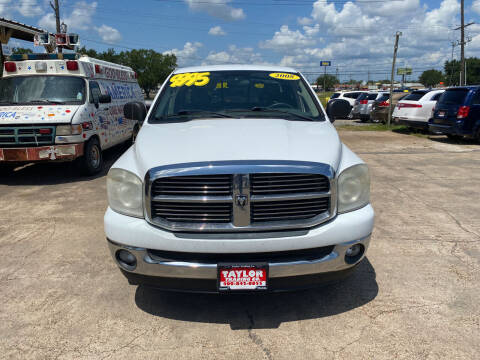 2008 Dodge Ram 1500 for sale at Taylor Trading Co in Beaumont TX