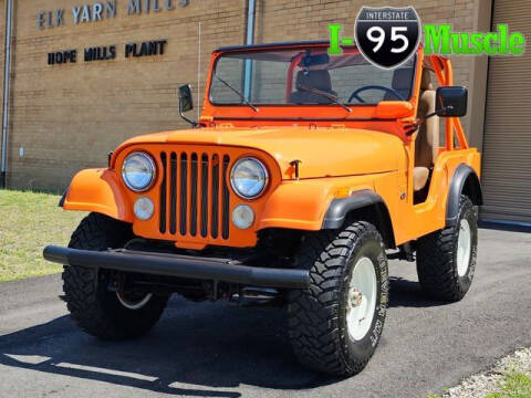 1974 Jeep CJ-5 for sale at I-95 Muscle in Hope Mills NC