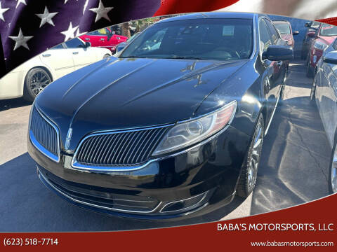 2016 Lincoln MKS for sale at Baba's Motorsports, LLC in Phoenix AZ