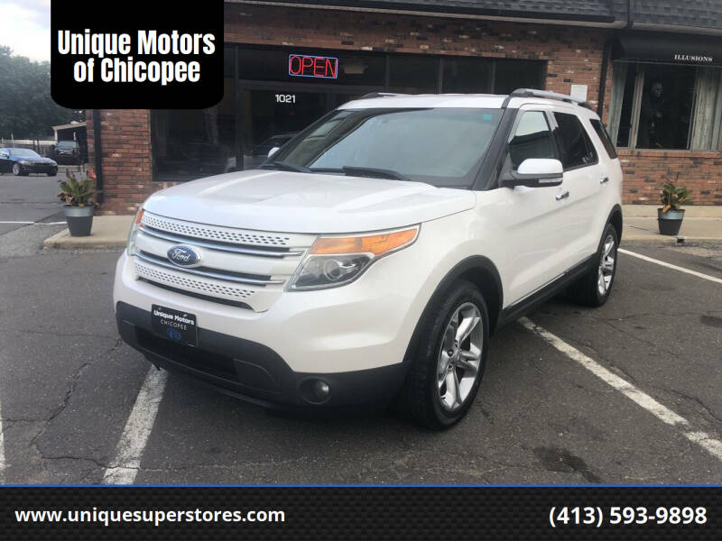 2014 Ford Explorer for sale at Unique Motors of Chicopee in Chicopee MA