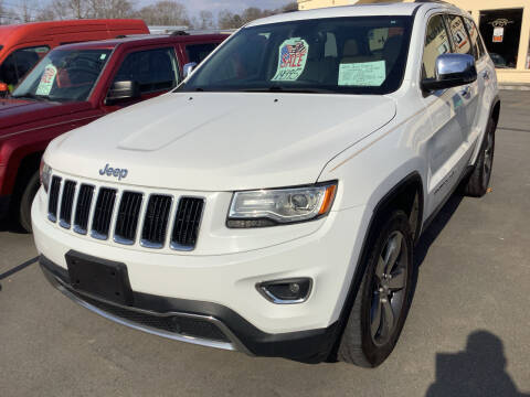 2014 Jeep Grand Cherokee for sale at Motuzas Automotive Inc. in Upton MA