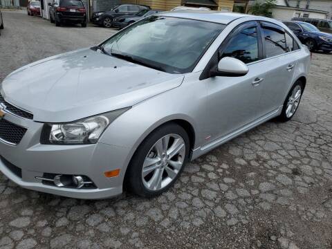 2013 Chevrolet Cruze for sale at D -N- J Auto Sales Inc. in Fort Wayne IN