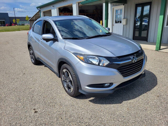 2018 Honda HR-V for sale at Clarks Auto Sales Inc in Lakeview, MI