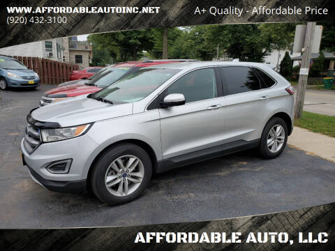 2017 Ford Edge for sale at AFFORDABLE AUTO, LLC in Green Bay WI