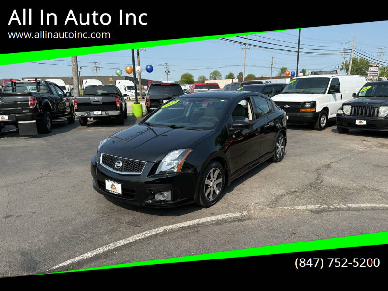 2012 Nissan Sentra for sale at All In Auto Inc in Palatine IL