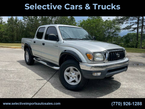 2002 Toyota Tacoma for sale at Selective Cars & Trucks in Woodstock GA
