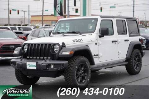 2020 Jeep Wrangler Unlimited for sale at Preferred Auto Fort Wayne in Fort Wayne IN