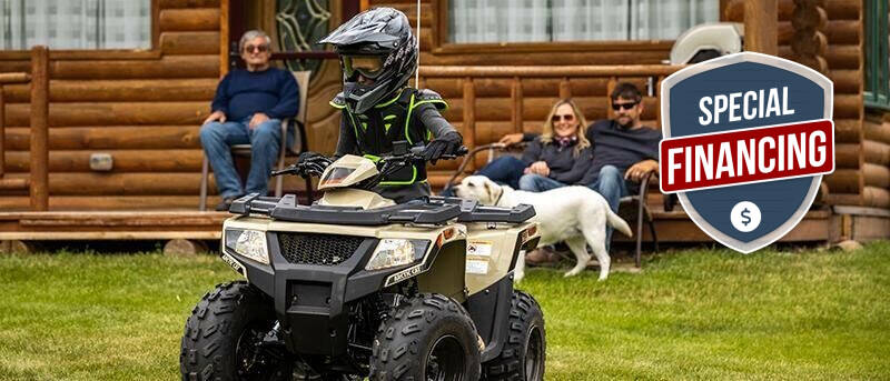 2024 Arctic Cat Alterra 90 for sale at Champlain Valley MotorSports in Cornwall VT