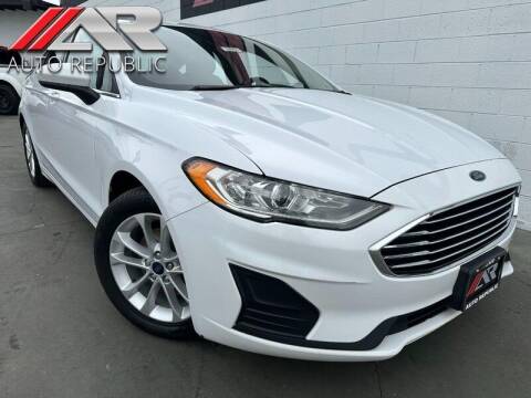 2019 Ford Fusion for sale at Auto Republic Cypress in Cypress CA