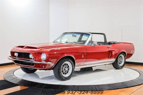 1968 Shelby GT500 for sale at Mershon's World Of Cars Inc in Springfield OH