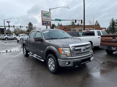 2013 Ford F-150 for sale at SIERRA AUTO LLC in Salem OR