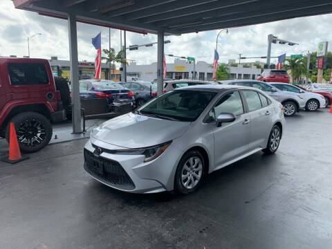 2020 Toyota Corolla for sale at American Auto Sales in Hialeah FL