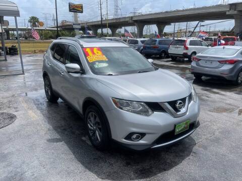 2016 Nissan Rogue for sale at Texas 1 Auto Finance in Kemah TX