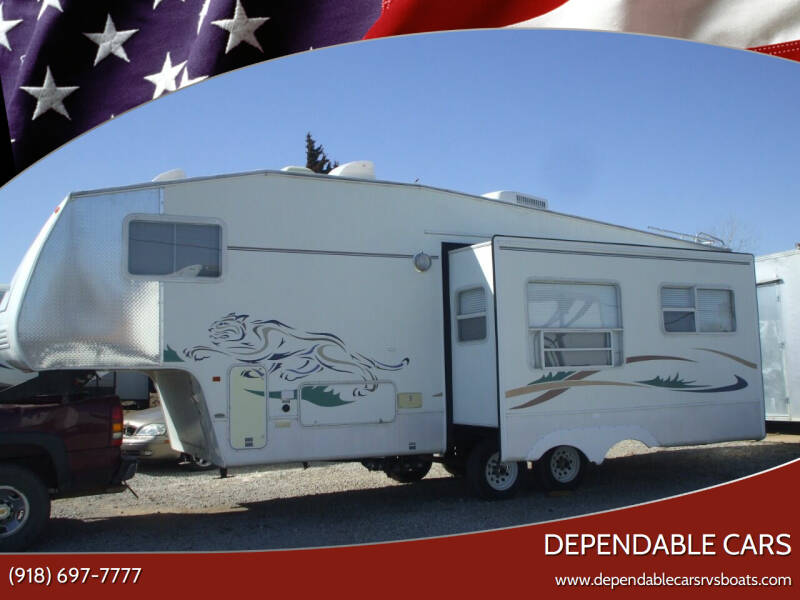 2002 Forest River 28ft 5TH WHEEL for sale at DEPENDABLE CARS in Mannford OK