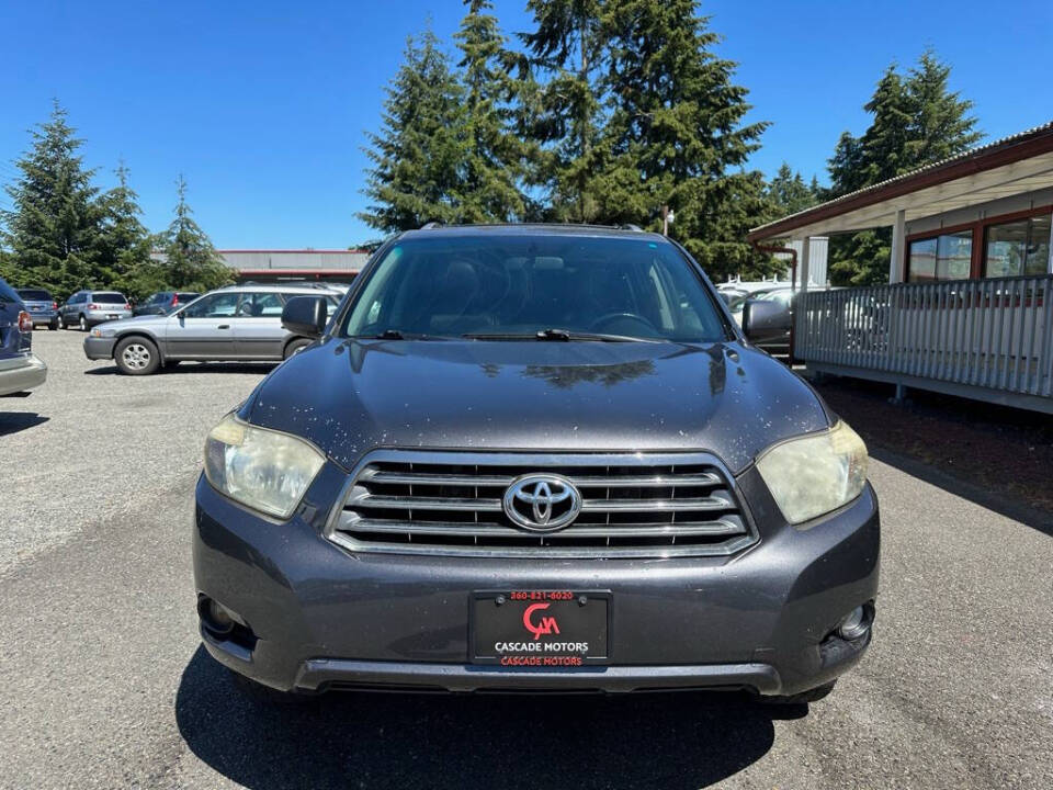 2008 Toyota Highlander for sale at Cascade Motors in Olympia, WA