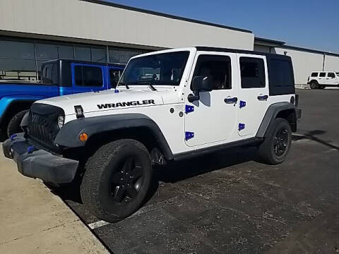 2016 Jeep Wrangler Unlimited for sale at MIG Chrysler Dodge Jeep Ram in Bellefontaine OH