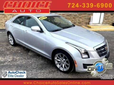 2018 Cadillac ATS for sale at CHOICE AUTO SALES in Murrysville PA