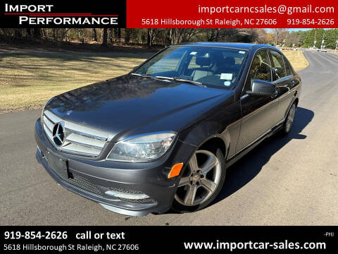 2011 Mercedes-Benz C-Class for sale at Import Performance Sales in Raleigh NC