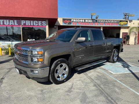 2015 Chevrolet Silverado 1500 for sale at Sanmiguel Motors in South Gate CA