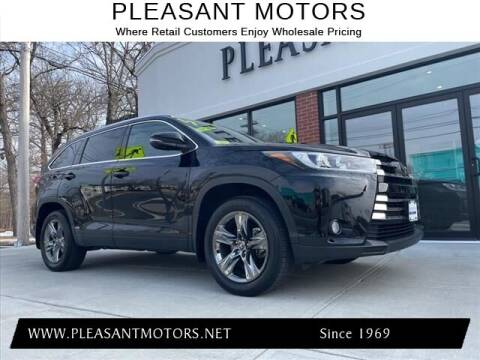 2017 Toyota Highlander for sale at Pleasant Motors in New Bedford MA
