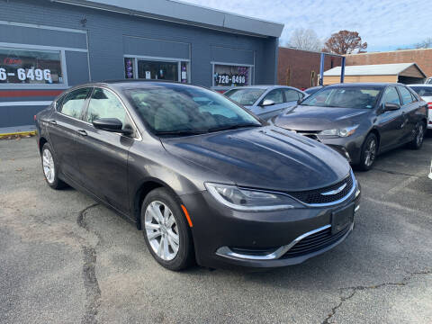2016 Chrysler 200 for sale at City to City Auto Sales in Richmond VA