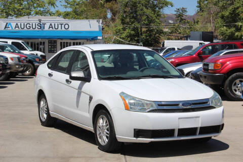 2008 Ford Focus for sale at August Auto in El Cajon CA