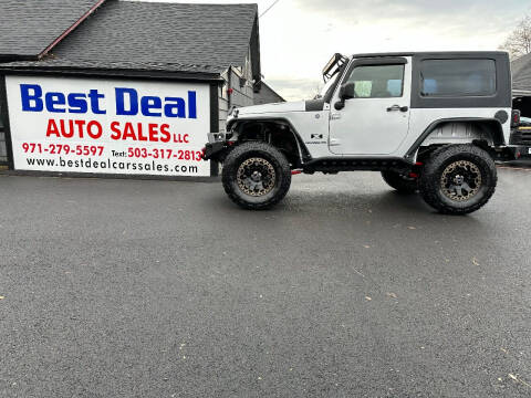 2008 Jeep Wrangler for sale at Best Deal Auto Sales LLC in Vancouver WA