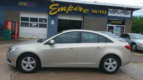 2012 Chevrolet Cruze for sale at Empire Auto Sales in Sioux Falls SD