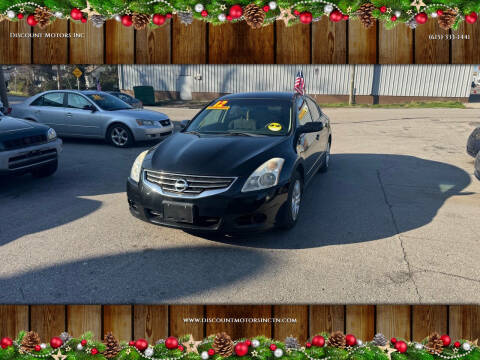 2012 Nissan Altima for sale at Discount Motors Inc in Nashville TN