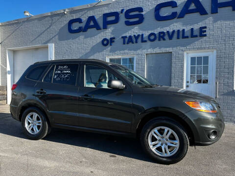 2010 Hyundai Santa Fe for sale at Caps Cars Of Taylorville in Taylorville IL