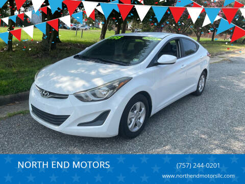 2015 Hyundai Elantra for sale at NORTH END MOTORS in Newport News VA