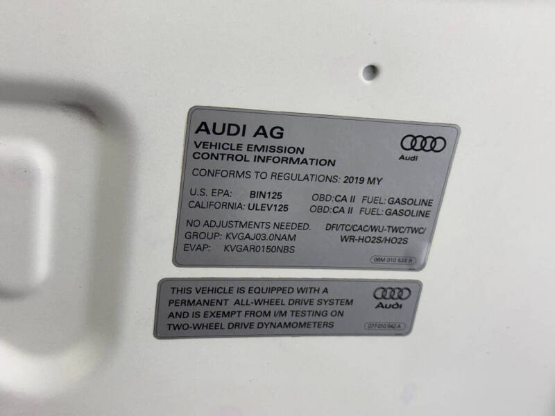 2019 Audi A8 L quattro 55 TFSI